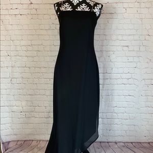 Arianna Black Cocktail Dress Size 4